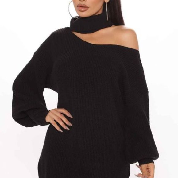 Knits my choice cut out Black Dress 3 X - Picture 3 of 4